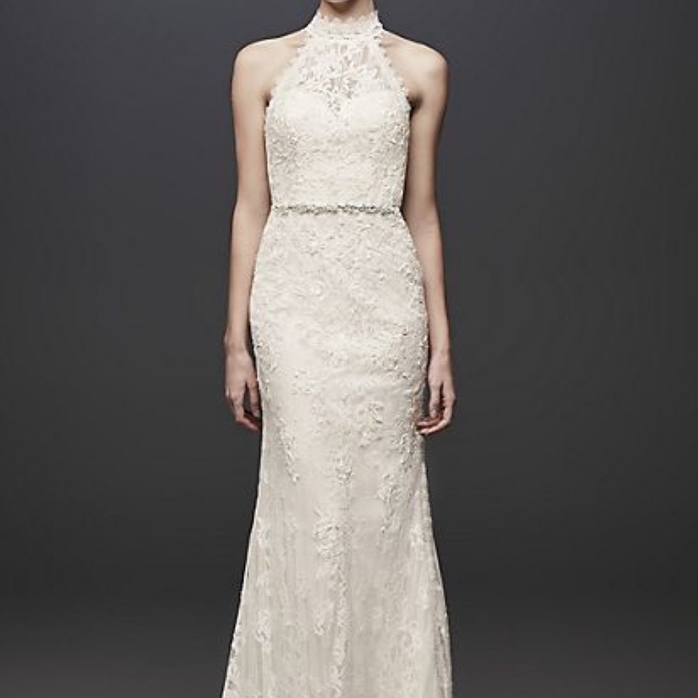 Melissa Sweet lace wedding gown